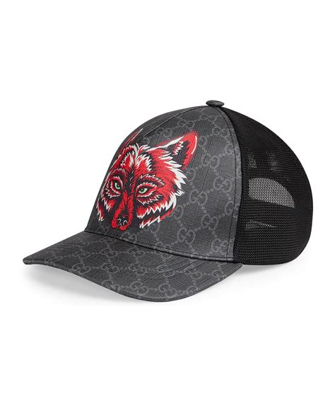 gucci hat with wolf|Gucci Hats for Men .